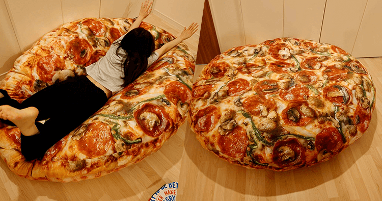 披薩坐墊